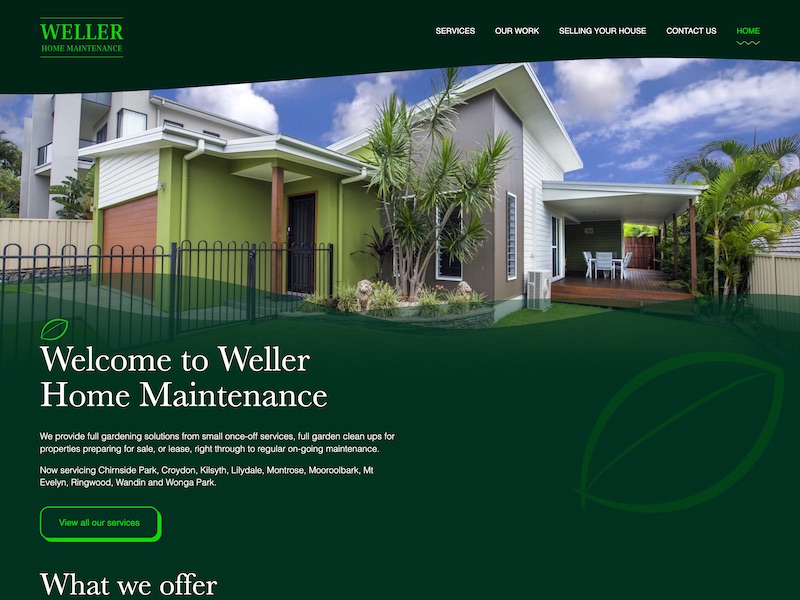 Weller Home Maintenance