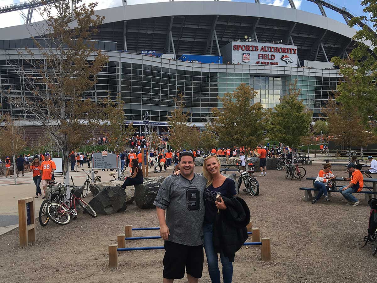 Cowboys @ Broncos - Mile Hight Stadium