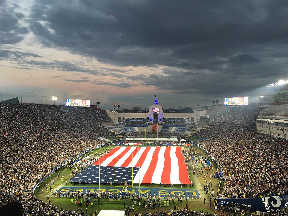 NFC Division Playoff - LA Coliseum