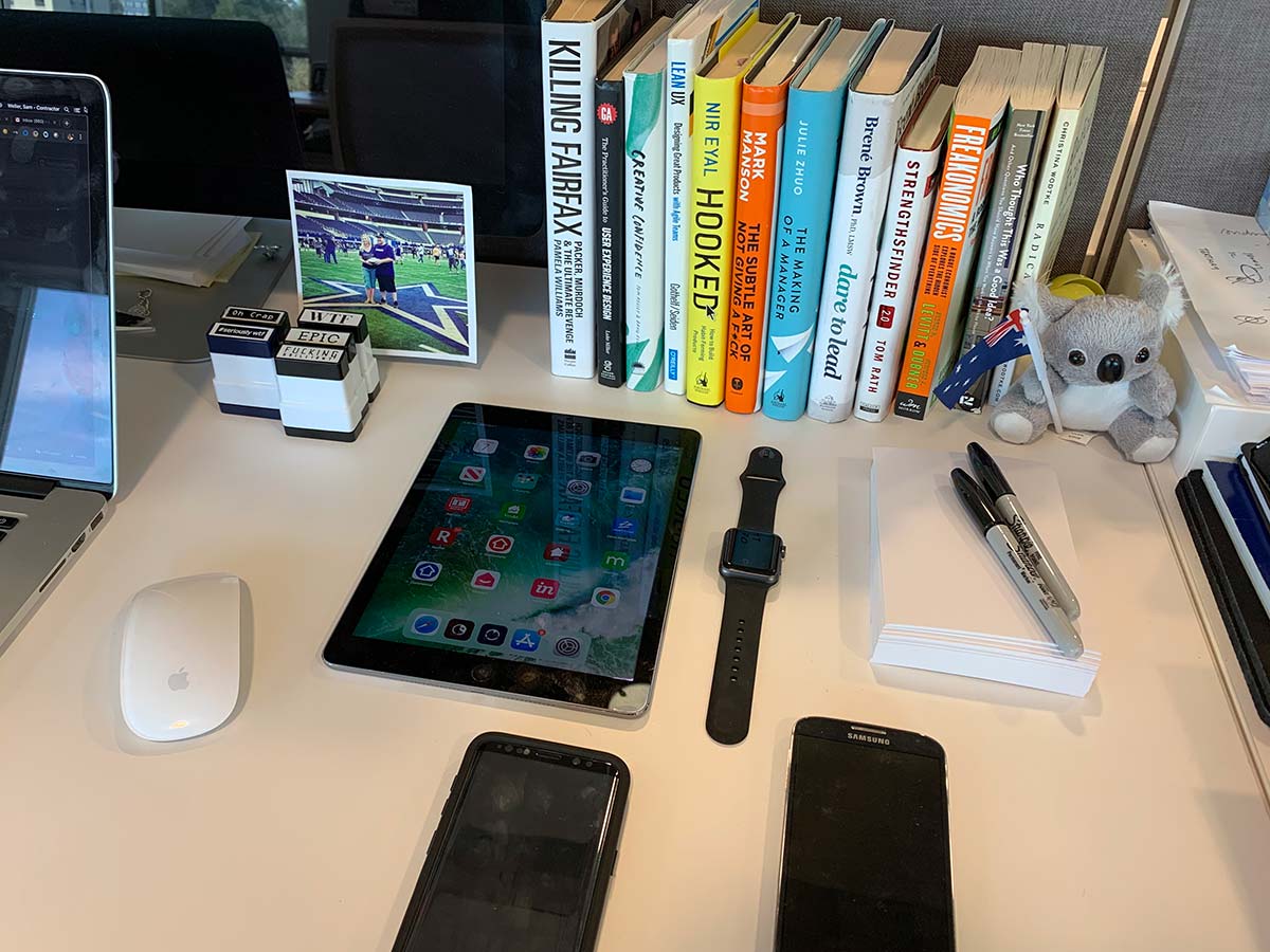 Devices on my desk