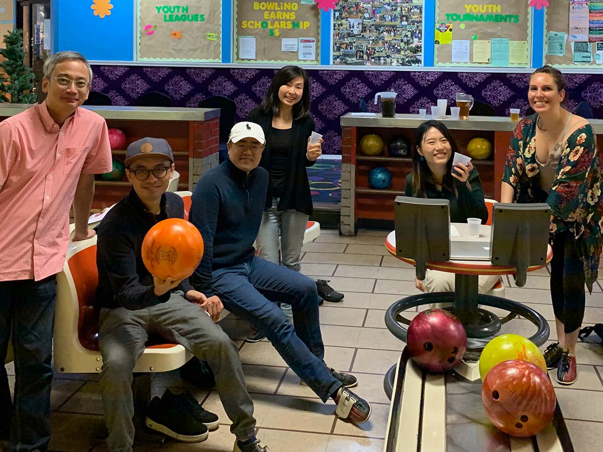 Team day out including Ten Pin Bowling, a visit the Winchester Mystery House and Korean BBQ.