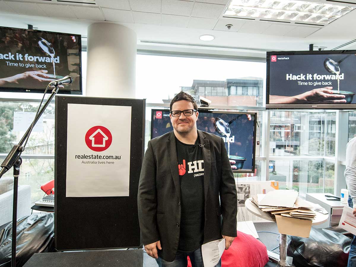 Conceptualized, branded & MC'd the first 'Hack it Forward' charity hackathon.