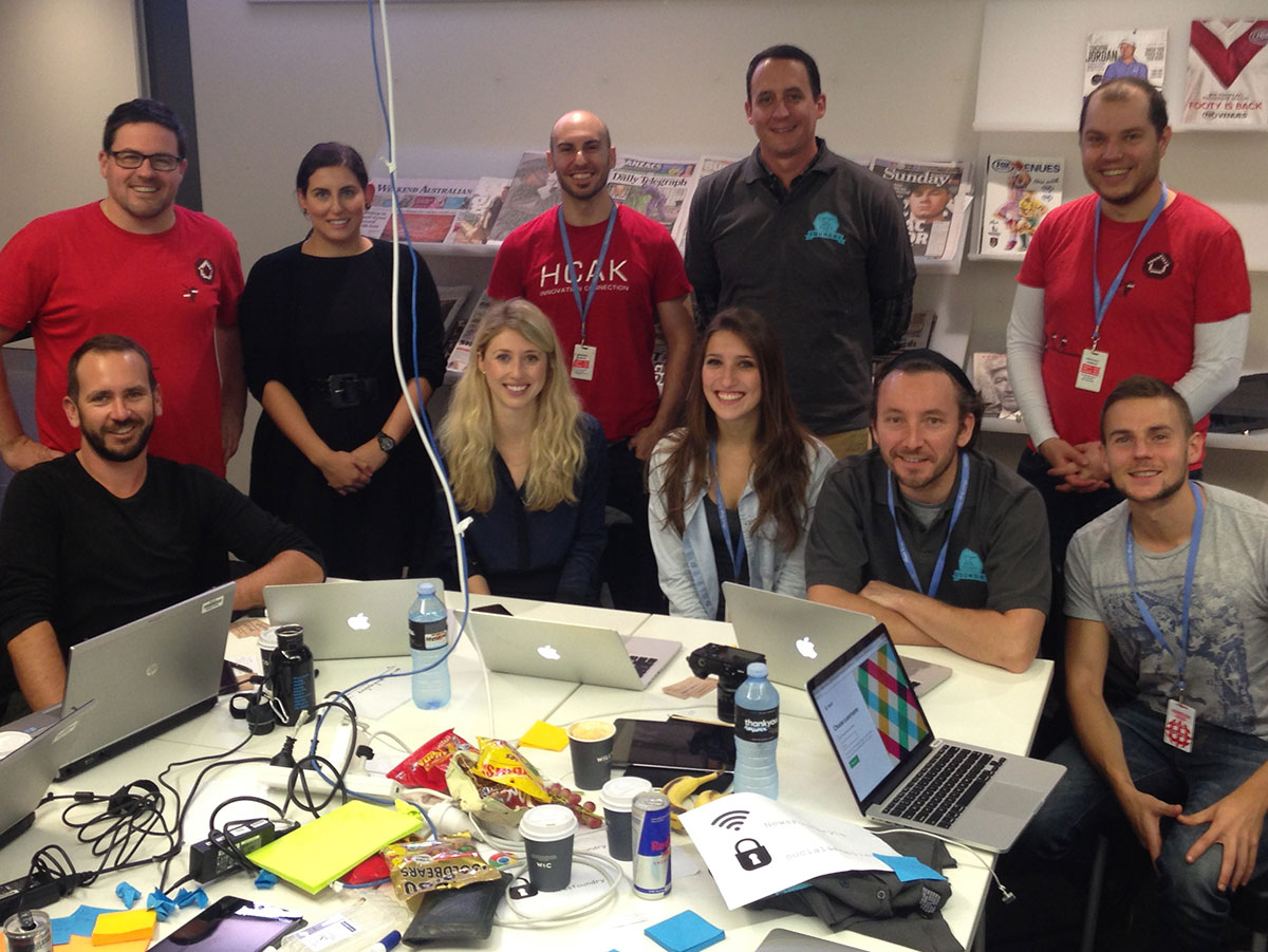 Team heads to Sydney to hack with our News Corp colleagues at their News Foundry event.