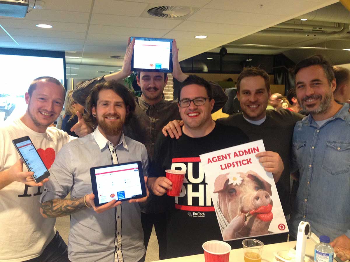 Win 5th Hack Day with Agent Admin Lipstick. We made a previously desktop only web app responsive and mobile prime with mostly css.