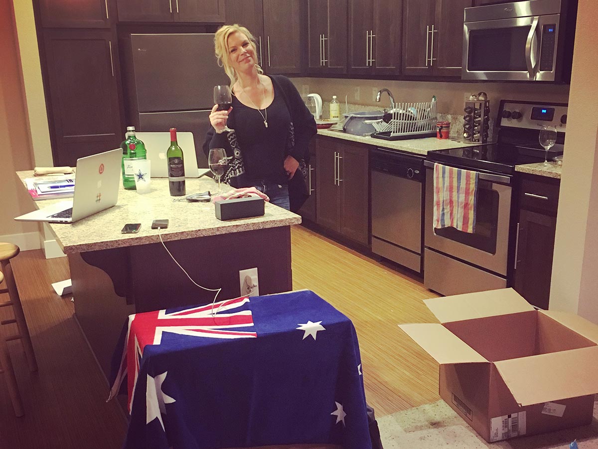 Fly out of Australia with just two suitcases